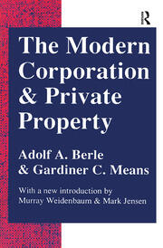 The Modern Corporation and Private Property book cover