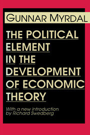 The Political Element in the Development of Economic Theory book cover