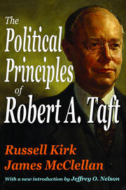 The Political Principles of Robert A. Taft book cover