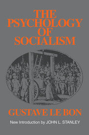 The Psychology of Socialism book cover