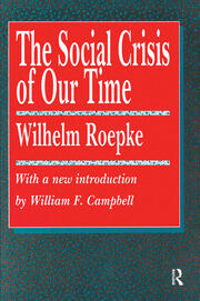 The Social Crisis of Our Time book cover