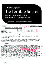 The Terrible Secret: Suppression of the Truth About Hitler's 