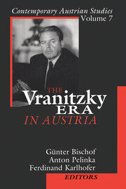 The Vranitzky Era in Austria book cover