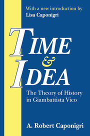 Time and Idea: The Theory of History in Giambattista Vico book cover