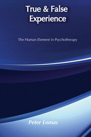 True and False Experience: Human Element in Psychotherapy book cover