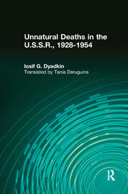 Unnatural Deaths in the U.S.S.R. book cover