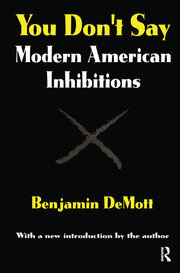 You Don't Say: Modern American Inhibitions book cover