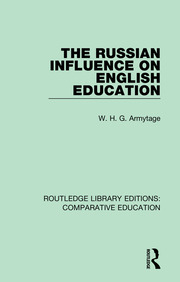 The Russian Influence on English Education book cover