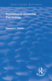 Revival: Principles of Abnormal Psychology (1928) book cover