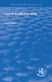 Revival: Law in the Modern State (1921) book cover