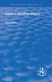 Revival: Sakya or Buddhist Origins (1931) book cover