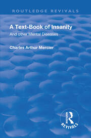 Revival: A Textbook of Insanity (1914): And Other Mental Diseases book cover