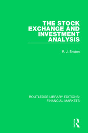The Stock Exchange and Investment Analysis book cover