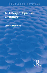 Revival: A History of Spanish Literature (1930) book cover