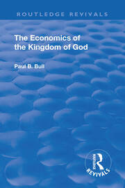 Revival: The Economics of the Kingdom of God (1927) book cover