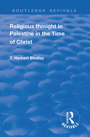 Revival: Religious Thought in Palestine in the time of Christ (1931) book cover