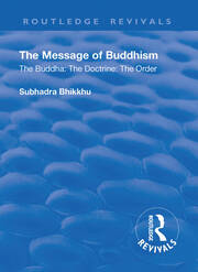 Revival: The Message of Buddhism (1926) book cover