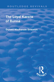 Revival: The Loyal Karens of Burma (1920) book cover