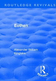 Revival: Eothen (1948) book cover