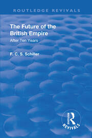 Revival: The Future of the British Empire (1936): After Ten Years book cover