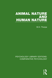 Animal Nature and Human Nature book cover