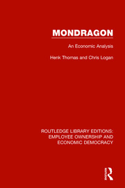 Mondragon: An Economic Analysis book cover