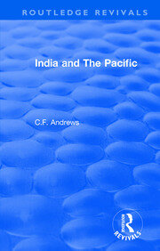 Routledge Revivals: India and The Pacific (1937) book cover