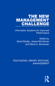 The New Management Challenge: Information Systems for Improved Performance book cover