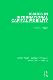 Issues in International Captial Mobility book cover