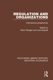 Regulation and Organizations: International Perspectives book cover