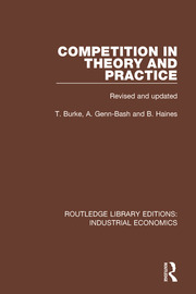 Competition in Theory and Practice book cover