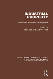 Industrial Property: Policy and Economic Development book cover