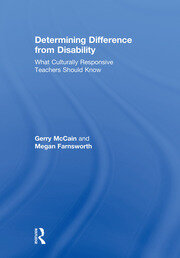Determining Difference from Disability: What Culturally Responsive Teachers Should Know book cover