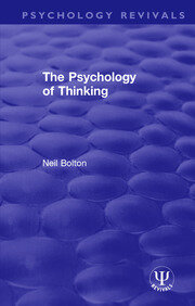 The Psychology of Thinking book cover