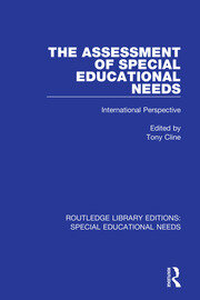 The Assessment of Special Educational Needs: International Perspective book cover