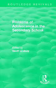 Problems of Adolescence in the Secondary School book cover