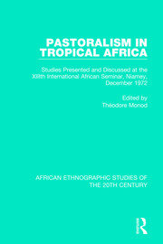 Pastoralism in Tropical Africa book cover