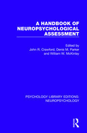 A Handbook of Neuropsychological Assessment book cover
