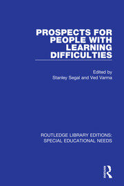 Prospects for People with Learning Difficulties book cover