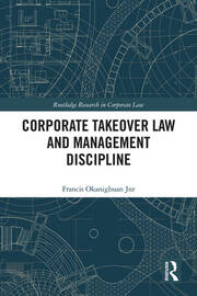 Corporate Takeover Law and Management Discipline book cover