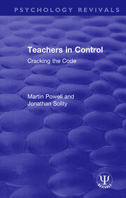 Teachers in Control: Cracking the Code book cover
