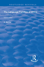 The Language Families Of Africa: Second edition book cover