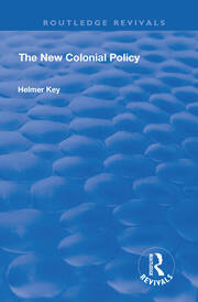 The New Colonial Policy book cover