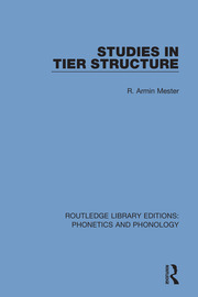 Studies in Tier Structure book cover
