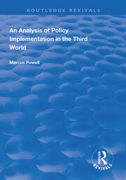 An Analysis of Policy Implementation in the Third World book cover