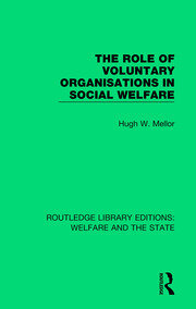 The Role of Voluntary Organisations in Social Welfare book cover
