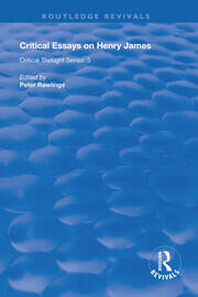 Critical Essays on Henry James book cover