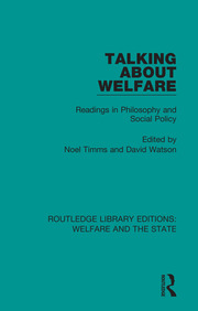 Talking About Welfare: Readings in Philosophy book cover