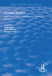 Crossing Borders: Regional and Urban Perspectives on International Migration book cover