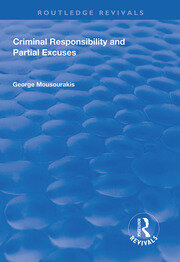 Criminal Responsibility and Partial Excuses book cover